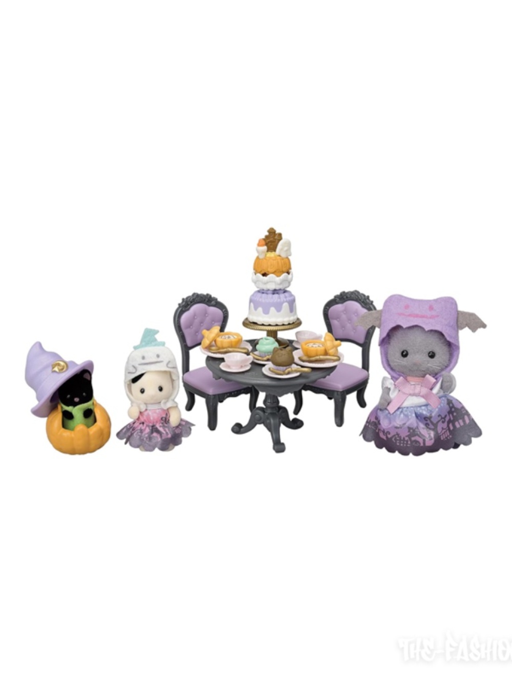 Calico Critters Sylvanian Families Halloween Cats Surprise Party Set Playset NIB